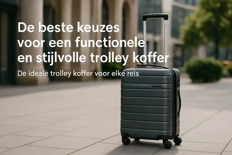 De beste keuzes voor een functionele en stijlvolle trolley koffer